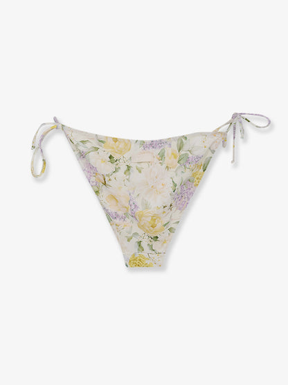 Virgo Bikini Slip with Lemony Flower print thumbnail