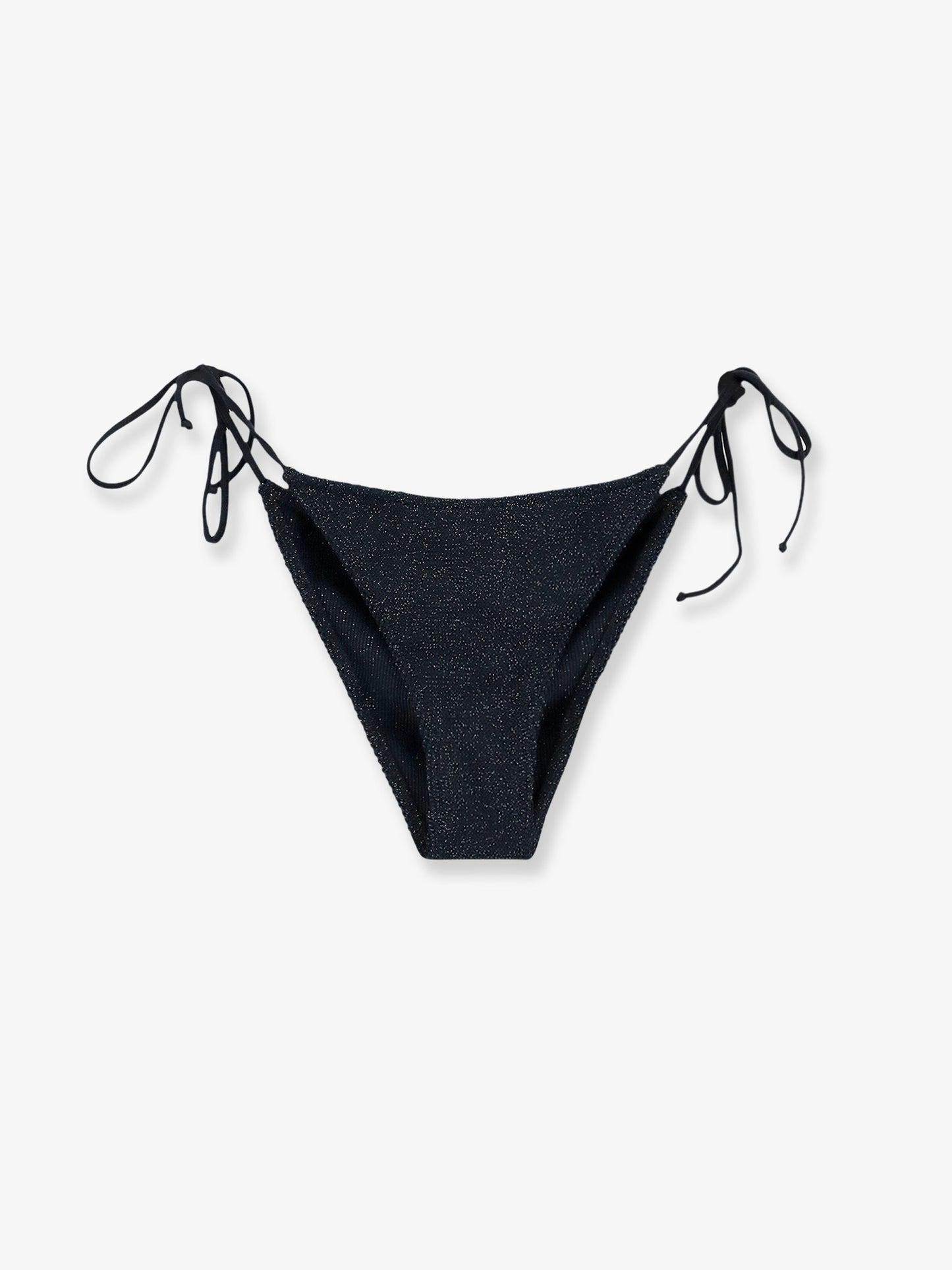 Virgo Crinkle Lurex Bikini Top
