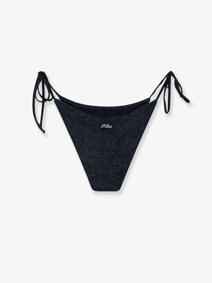 Virgo Crinkle Lurex Bikini Top thumbnail