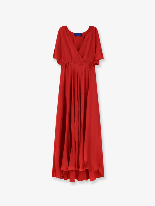 Cascais long viscose dress