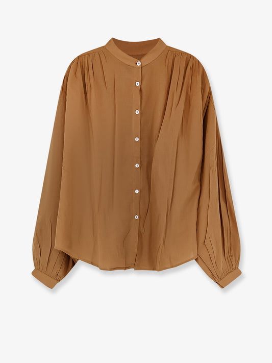 Celeste cotton shirt