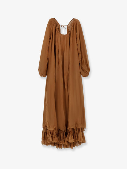 Crash long viscose dress thumbnail