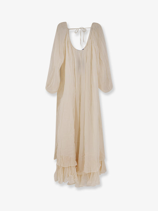 Viscose Crash long dress