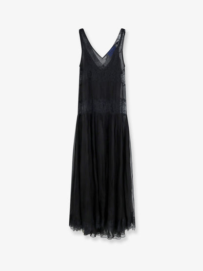 Domenica viscose long dress thumbnail