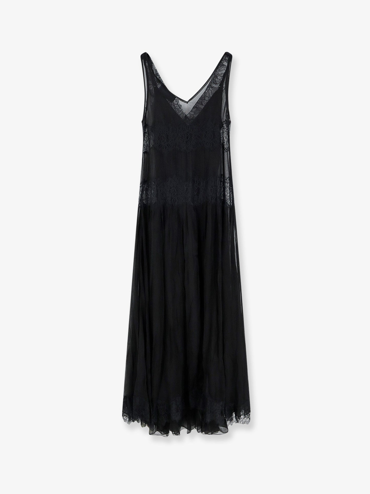 Domenica viscose long dress