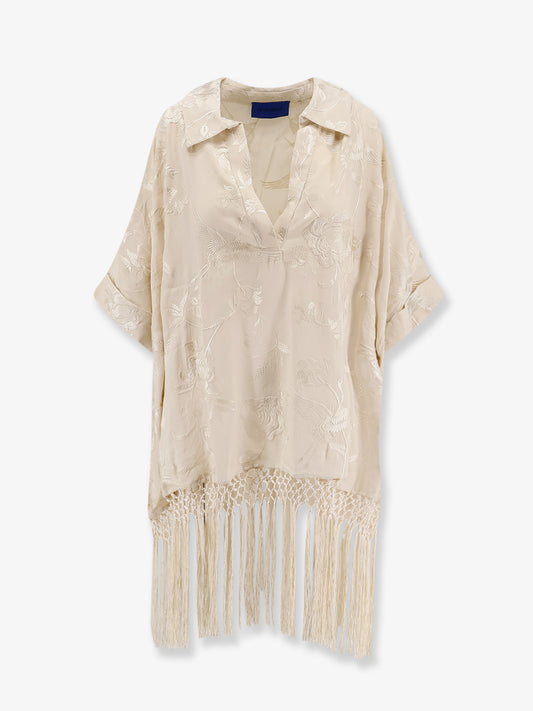 Franny viscose dress with floral pattern