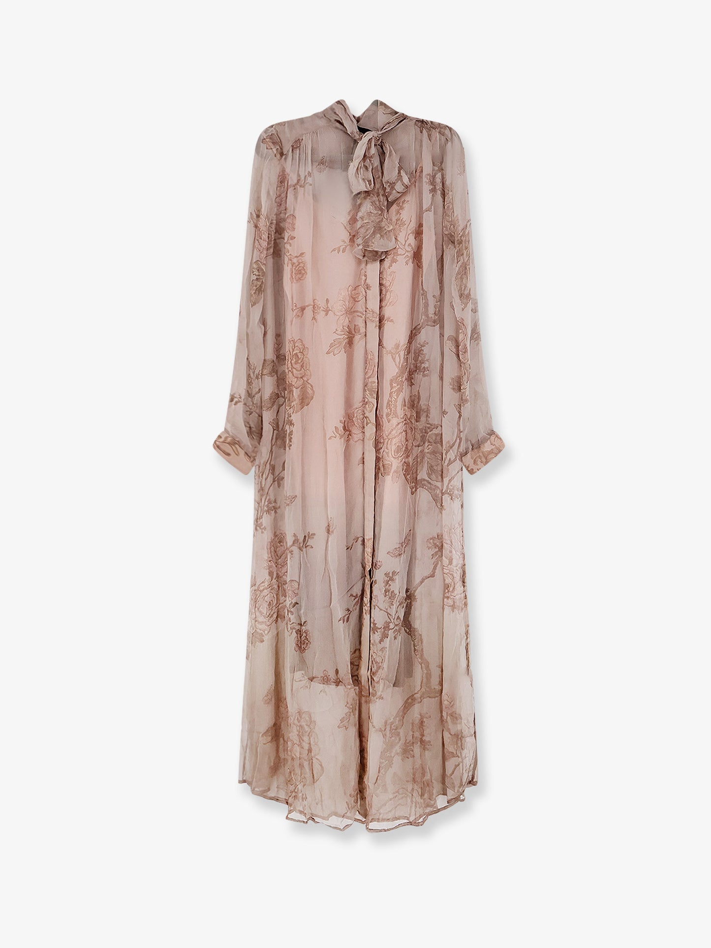Grace long viscose dress