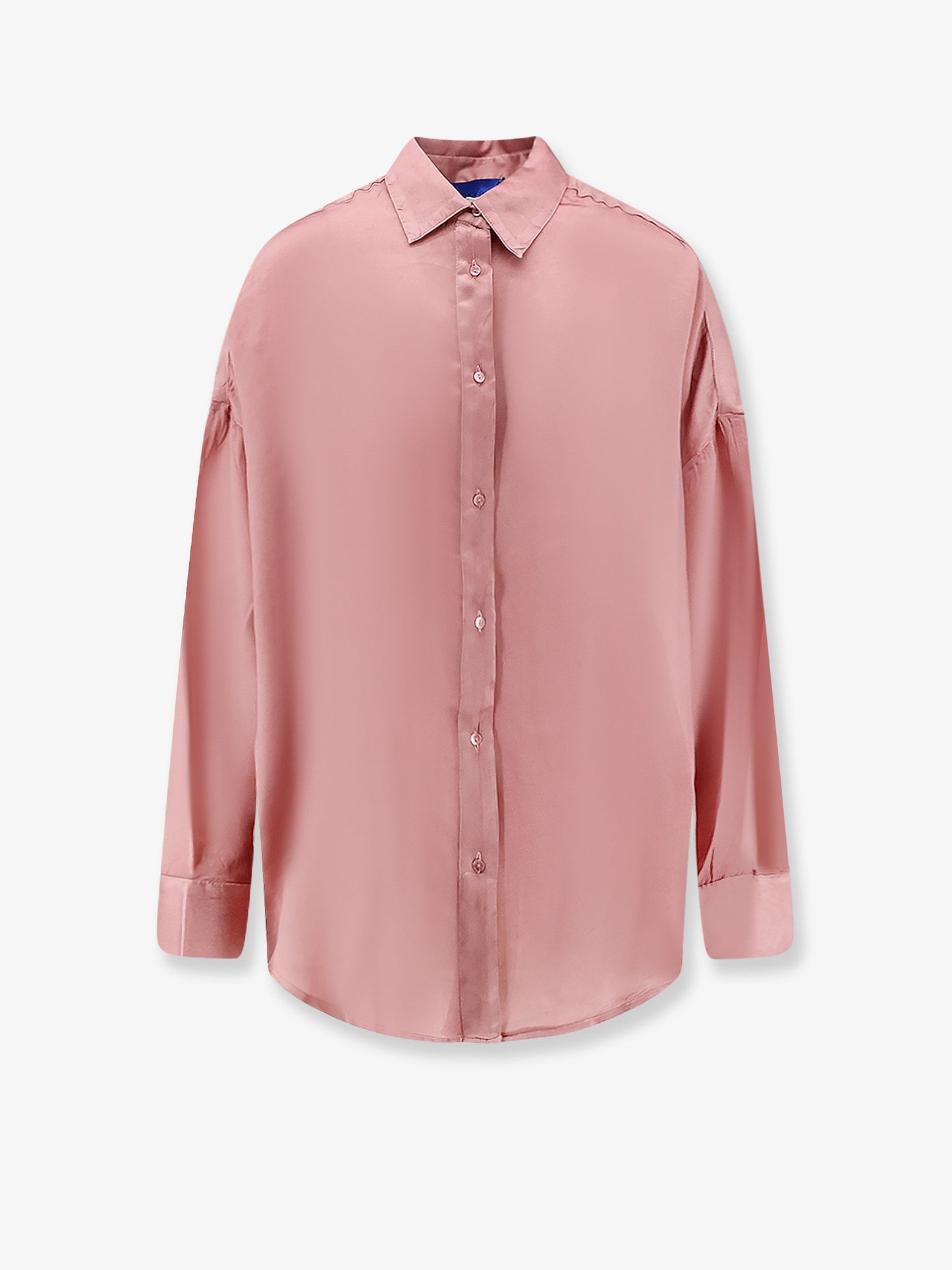 Prune viscose shirt