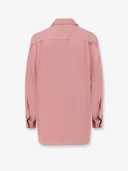 Prune viscose shirt thumbnail