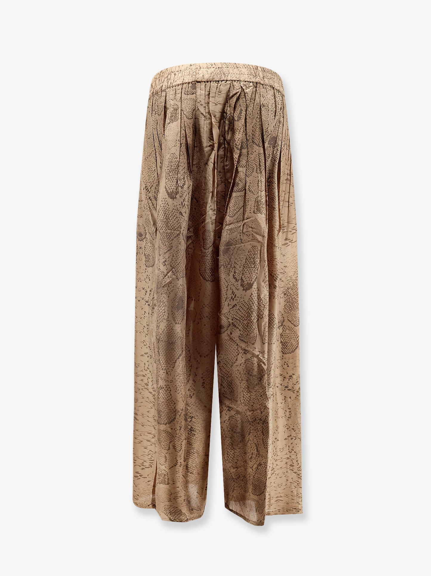 Silk trousers