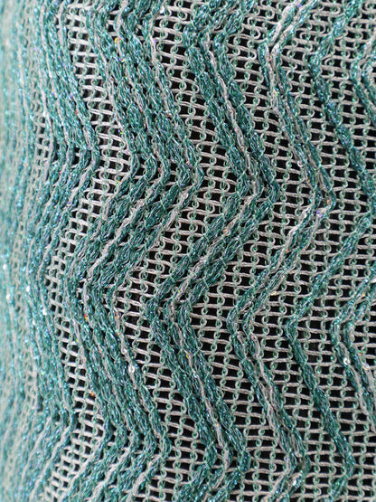 Viscose blend and sequin mini skirt thumbnail