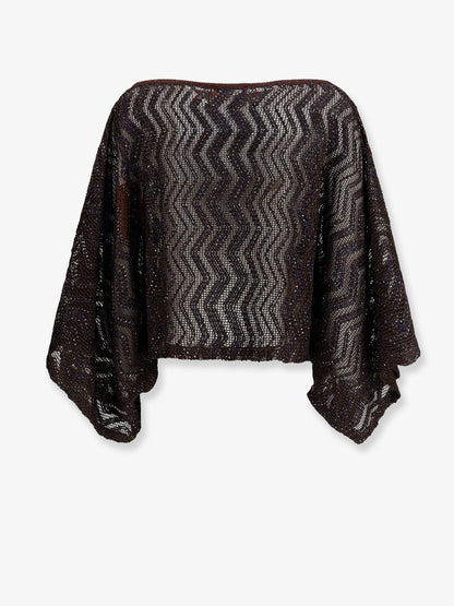 Viscose top with chevron pattern thumbnail