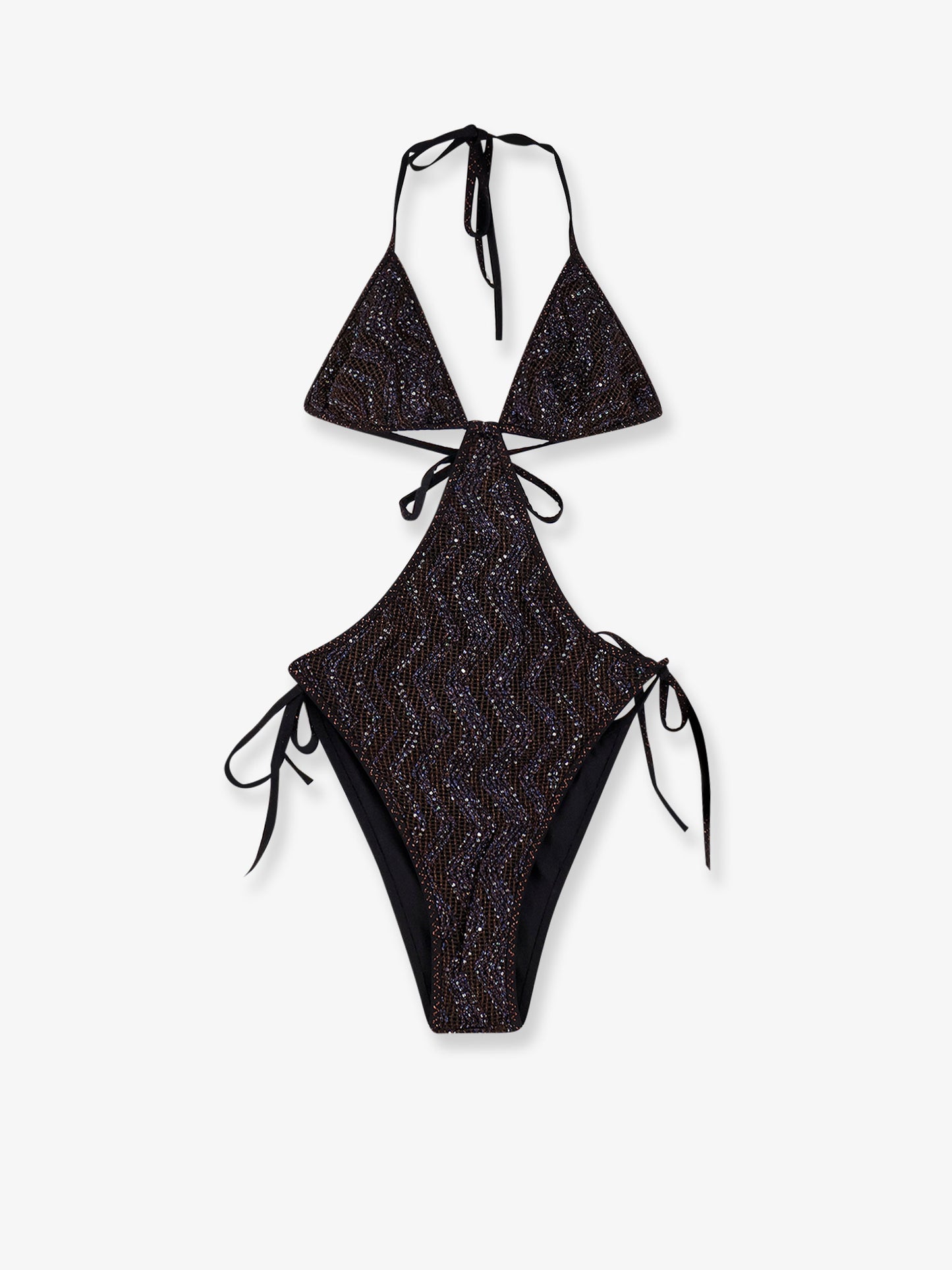 Viscose blend one piece swimsuit