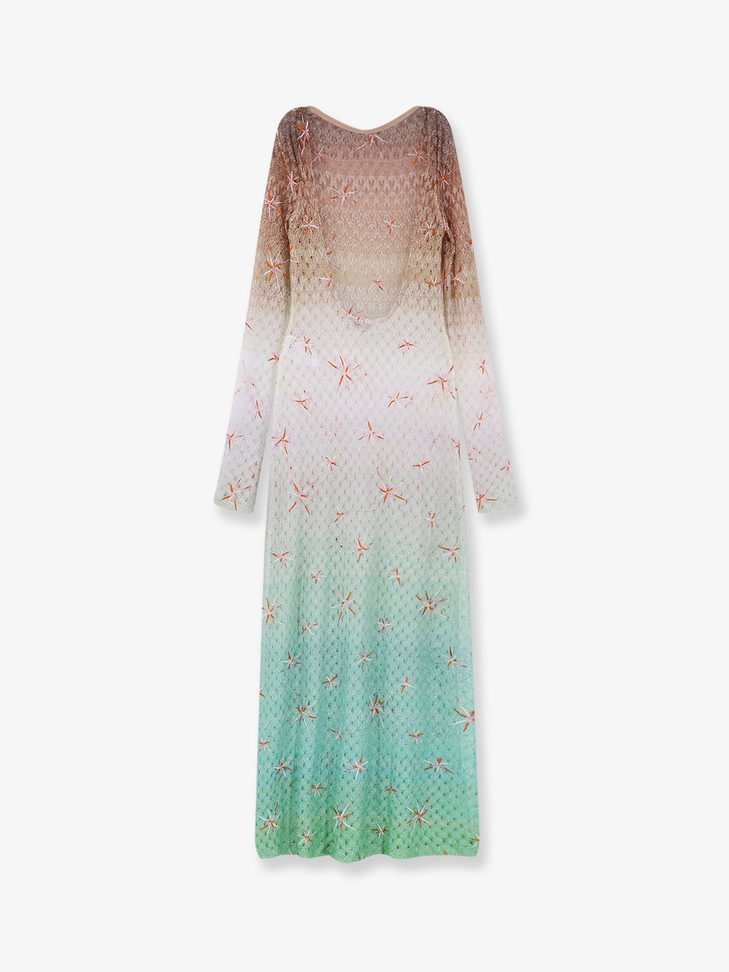Multicolor Long Cover Up Dress