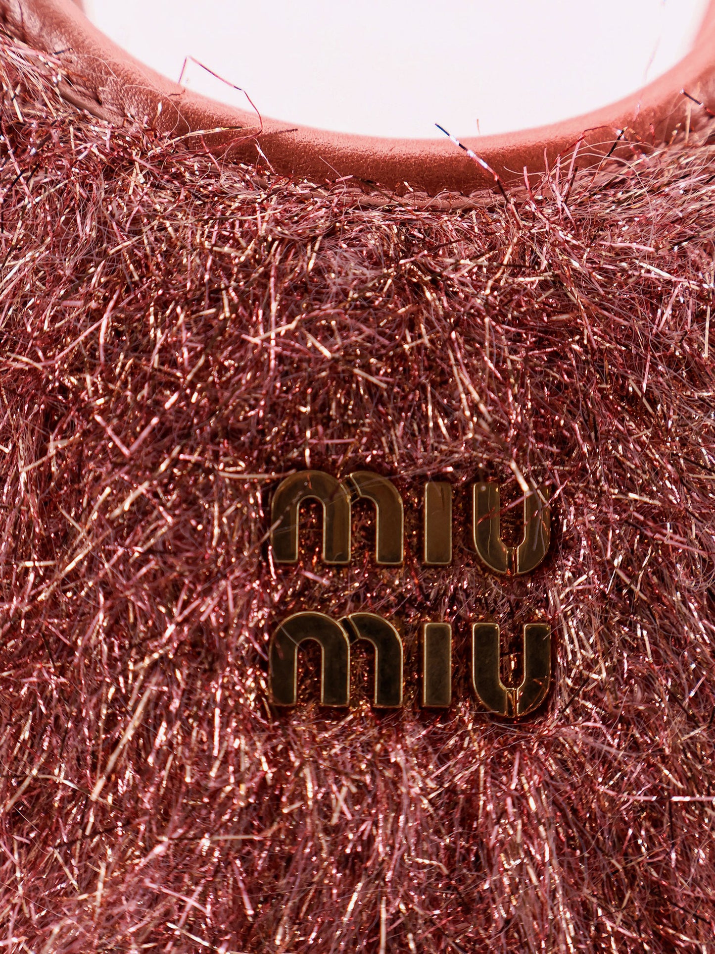 Ivy lurex crossbody bag