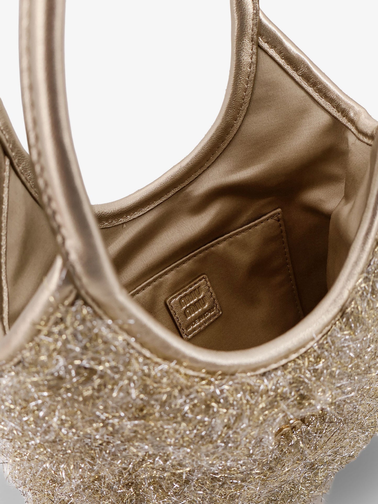 Ivy lurex crossbody bag