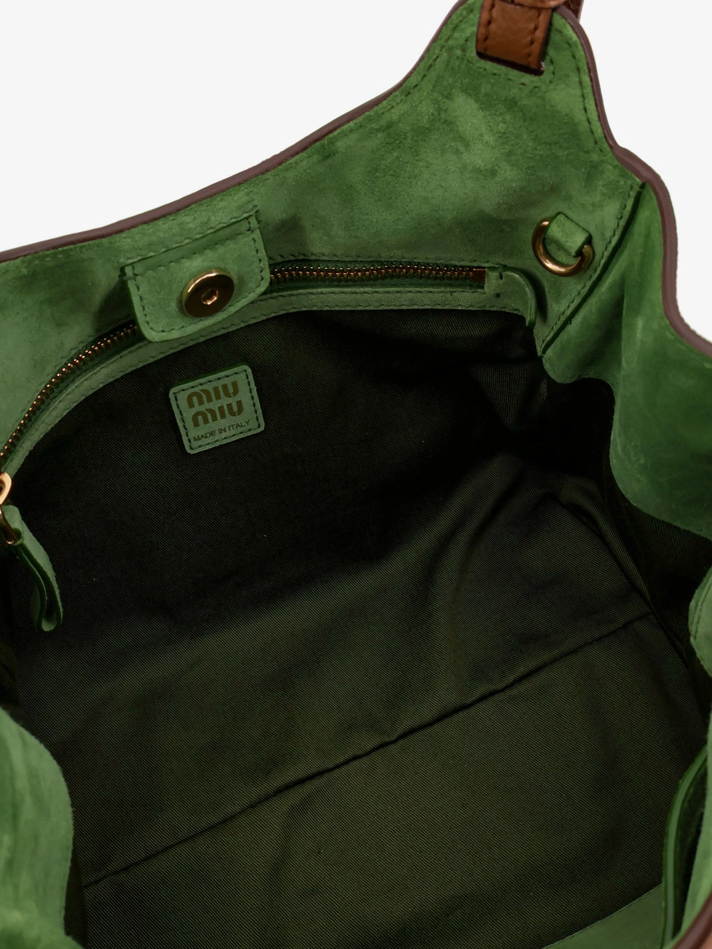 Hammered leather crossbody bag