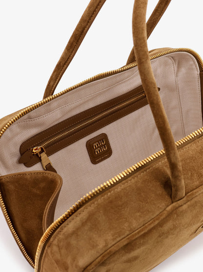 Beau suede handbag thumbnail
