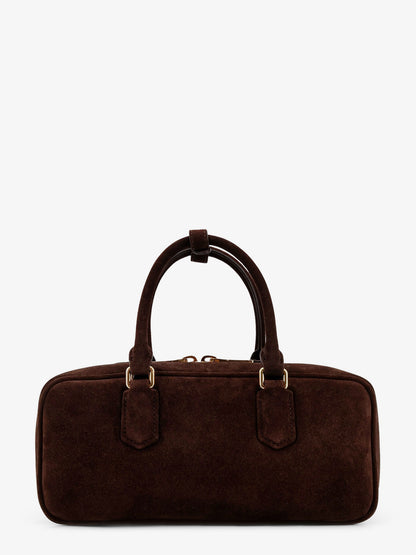 Arcadie suede shoulder bag thumbnail