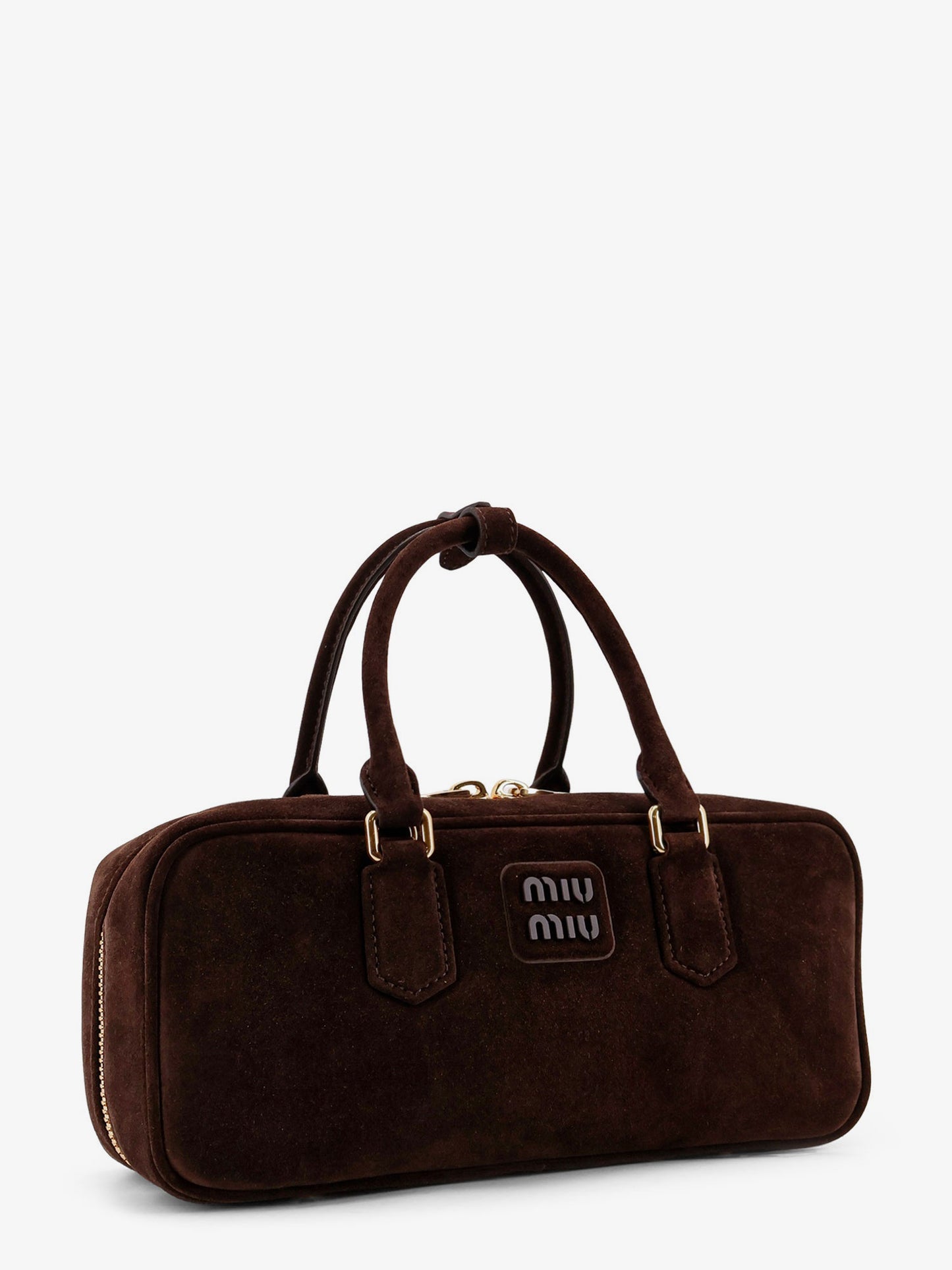 Arcadie suede shoulder bag