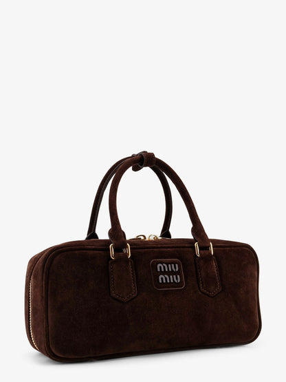 Arcadie suede shoulder bag thumbnail