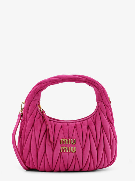 バッグ miumiu archive suede logo moon bag Miu Miu Brown Suede Bag | TikTok