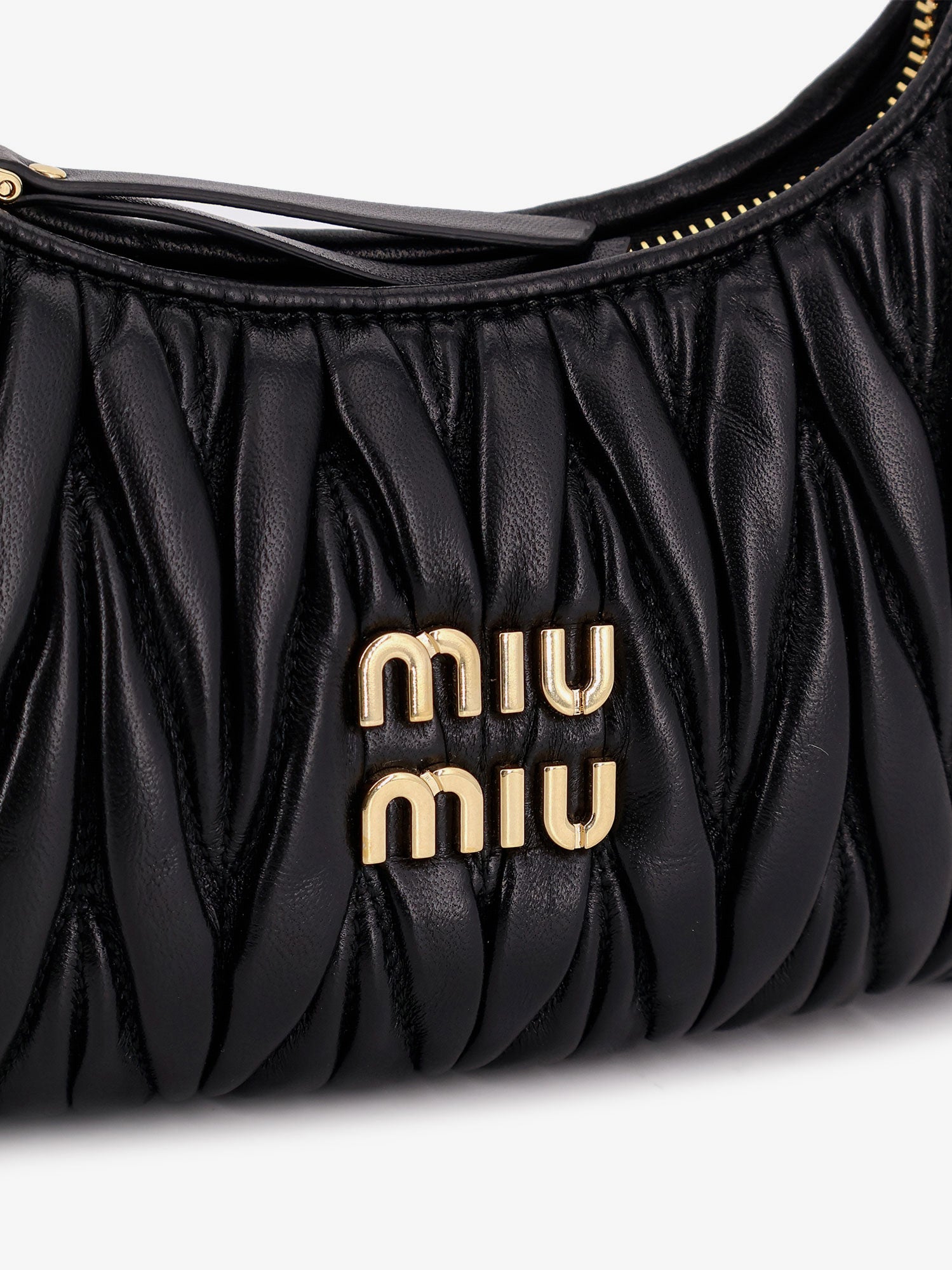 Wander matelassé leather shoulder bag MIU MIU - Nugnes1920