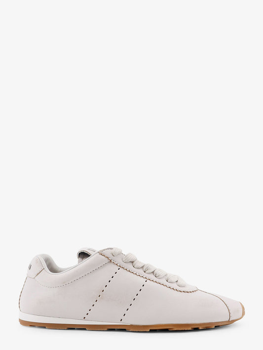 Plume leather sneakers