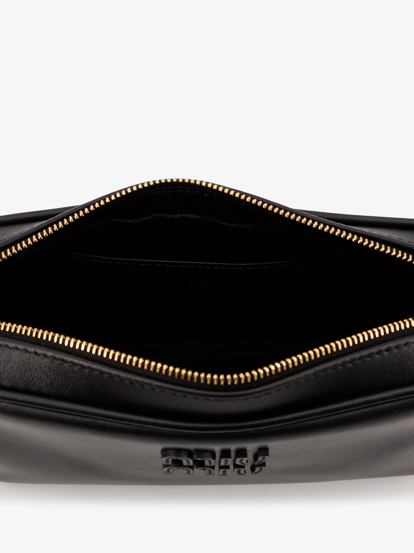 Matelassé leather shoulder bag