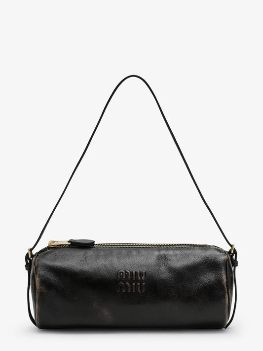 Leather Mini Aviator crossbody bag