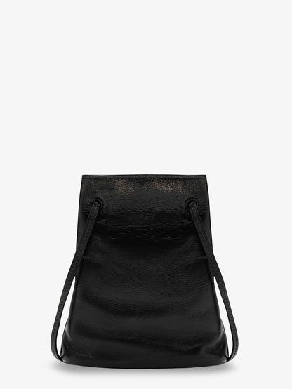 Leather crossbody bag with used effect thumbnail