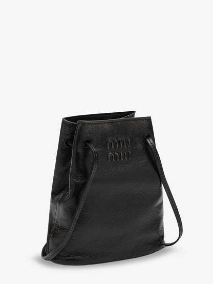 Leather crossbody bag with used effect thumbnail
