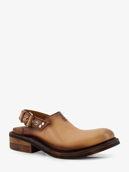 Foule Leather Sabot Sandals thumbnail