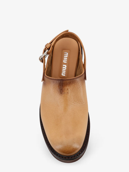 Foule Leather Sabot Sandals thumbnail