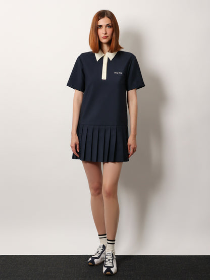 Mohair and virgin wool short dress thumbnail