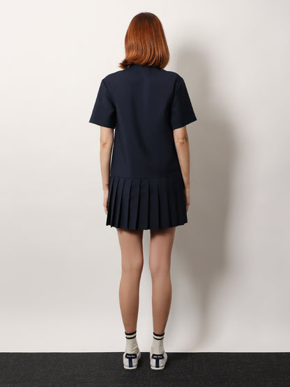 Mohair and virgin wool short dress thumbnail