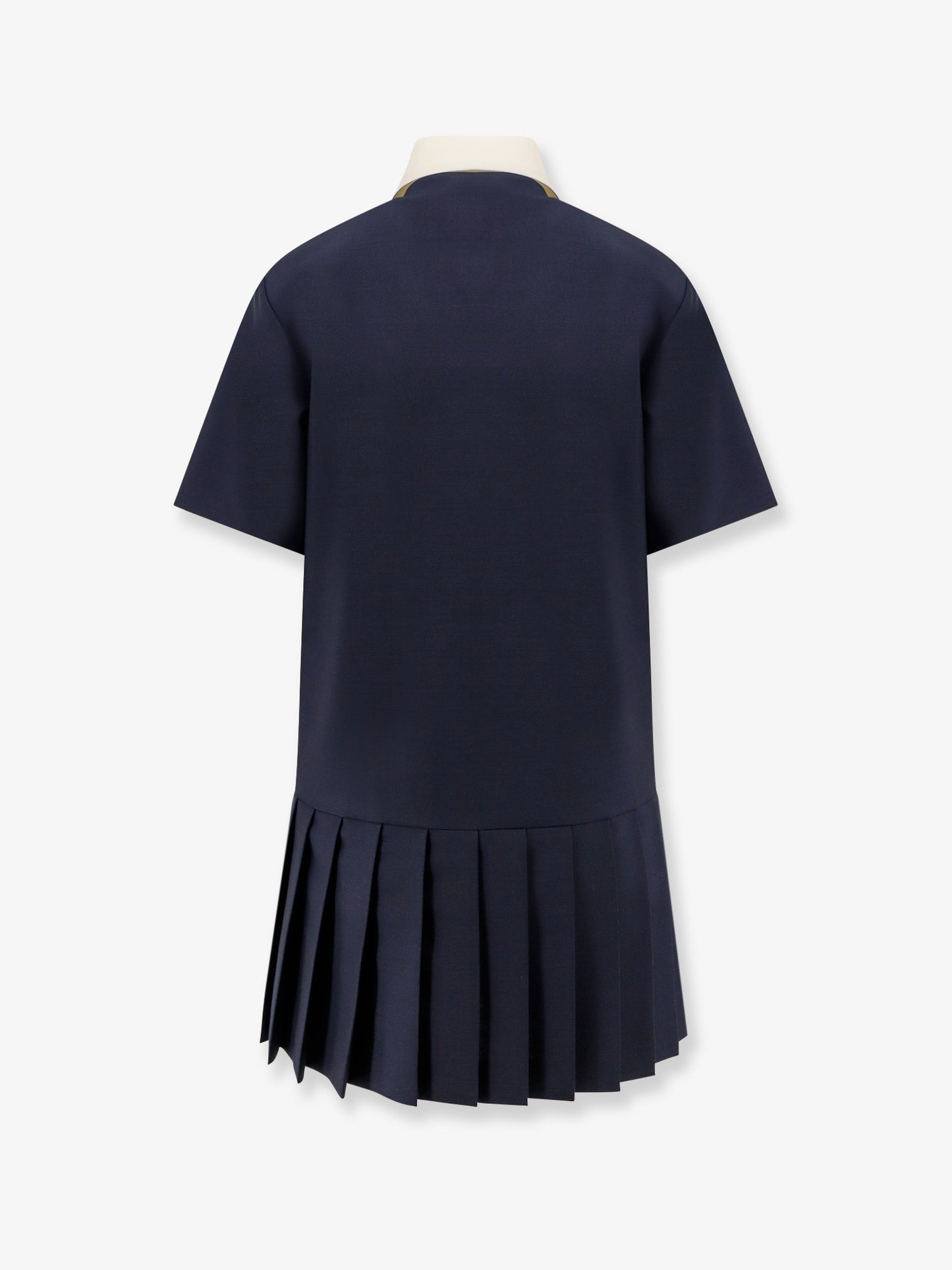 Mohair and virgin wool short dress