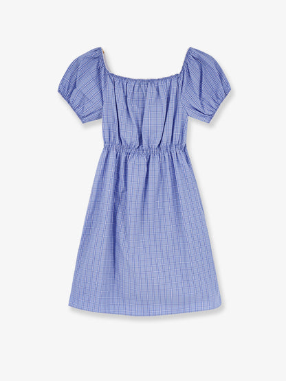 Madras cotton mini dress thumbnail