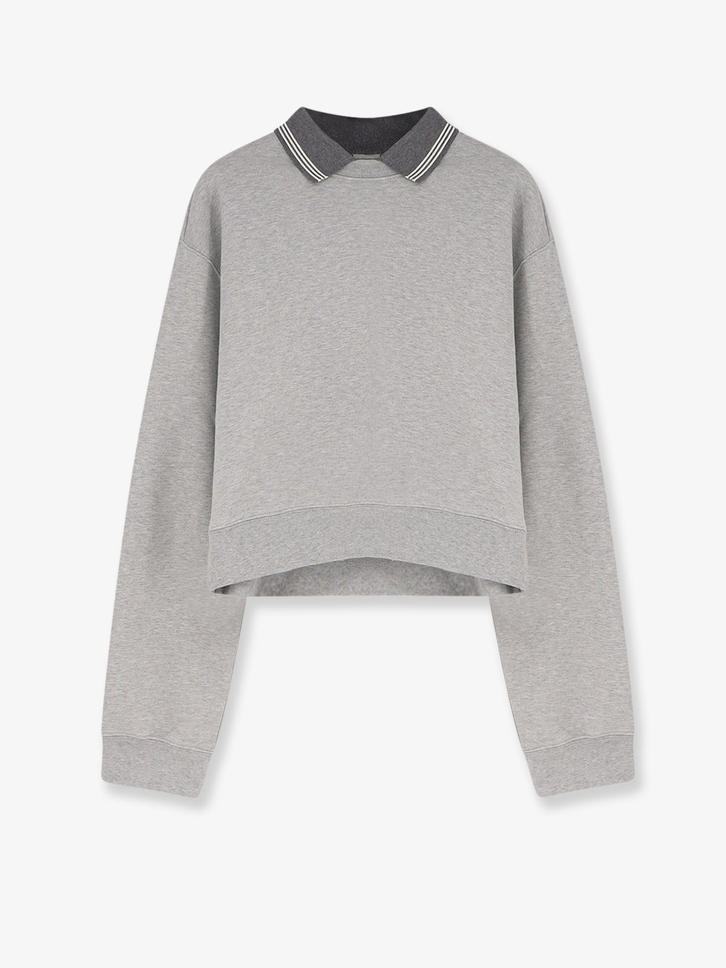 Mélange cotton sweatshirt