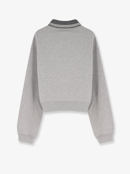 Mélange cotton sweatshirt thumbnail