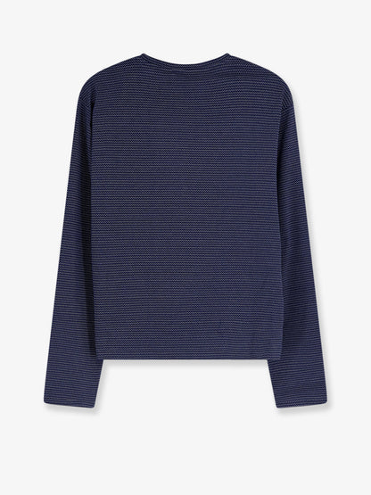 Two-tone jersey T-shirt with logo lettering thumbnail