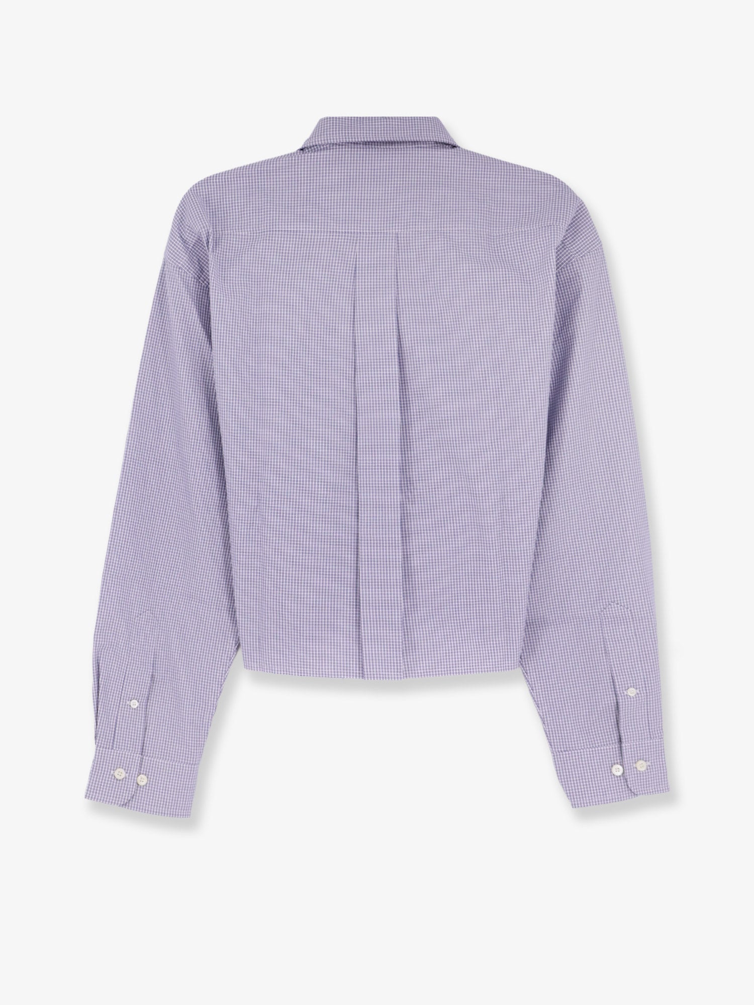 Pin check cotton shirt MIU MIU - Nugnes1920