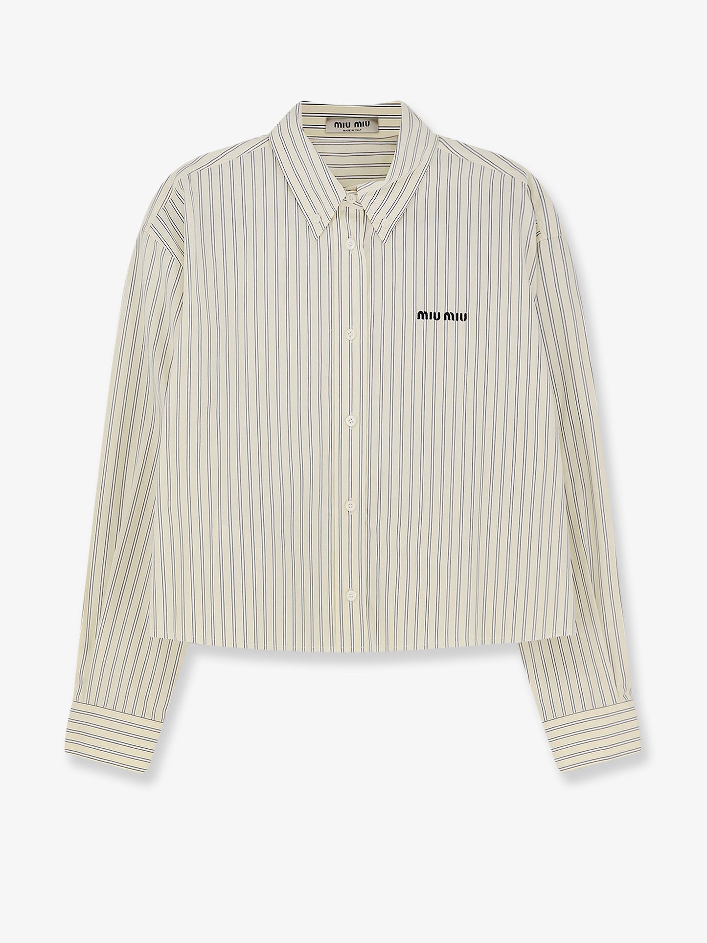 Striped cotton shirt