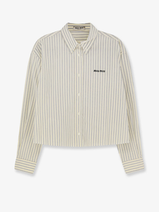 Striped cotton shirt
