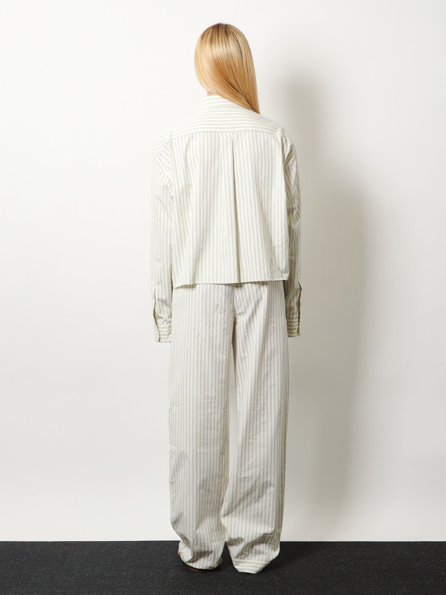 Striped cotton shirt