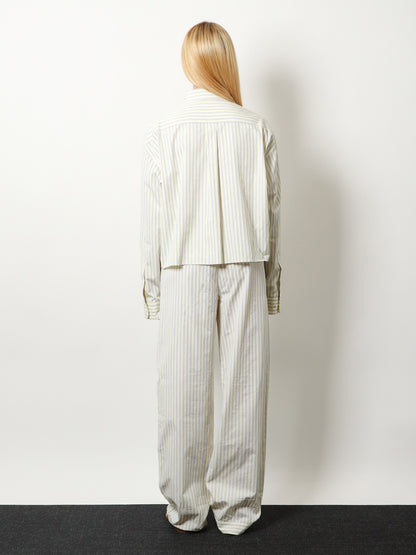 Striped cotton shirt thumbnail