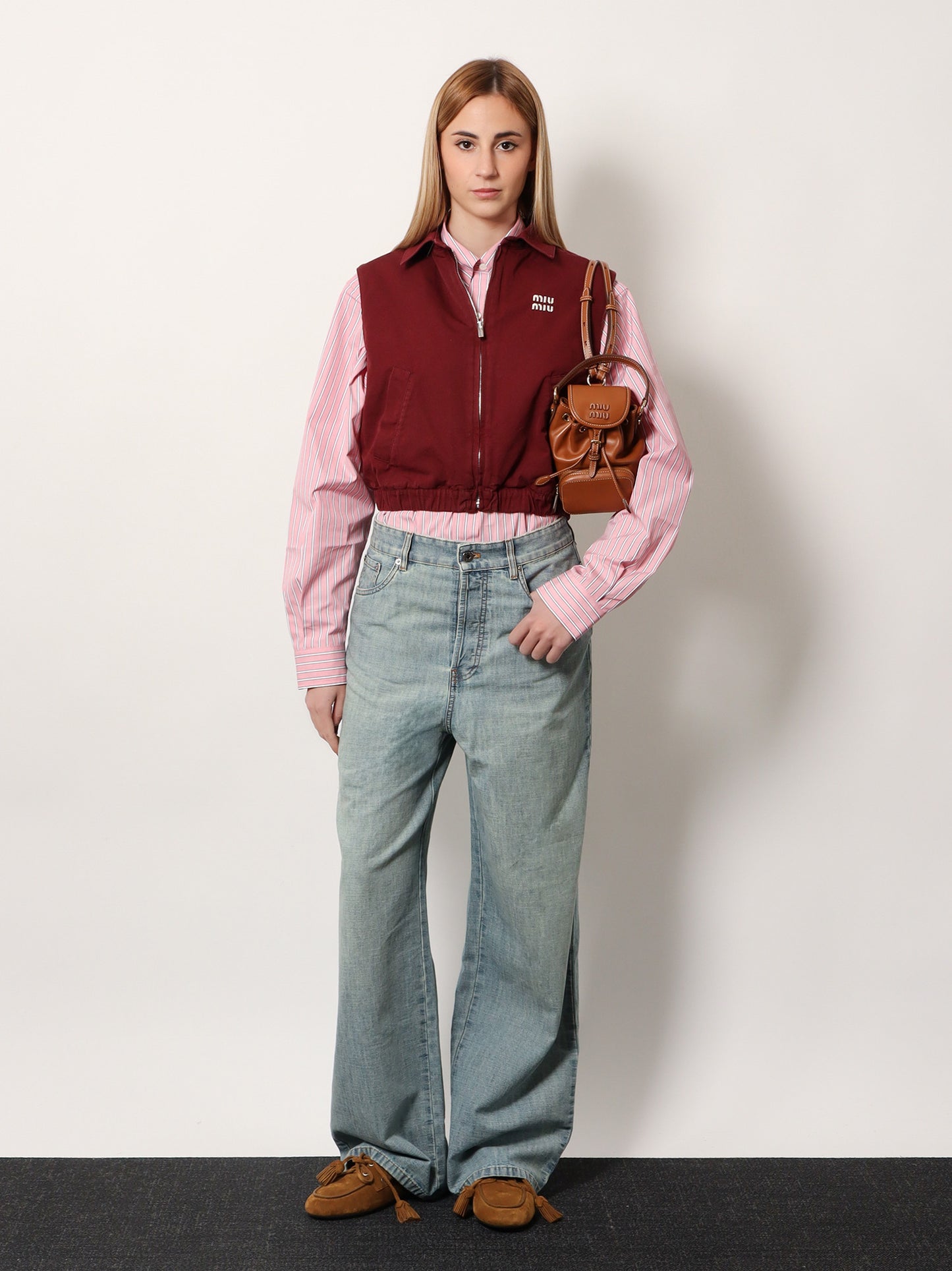 Striped cotton shirt