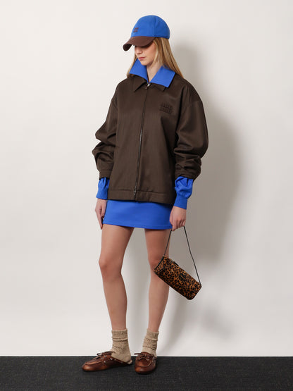 Virgin wool jacket with Logo detail thumbnail