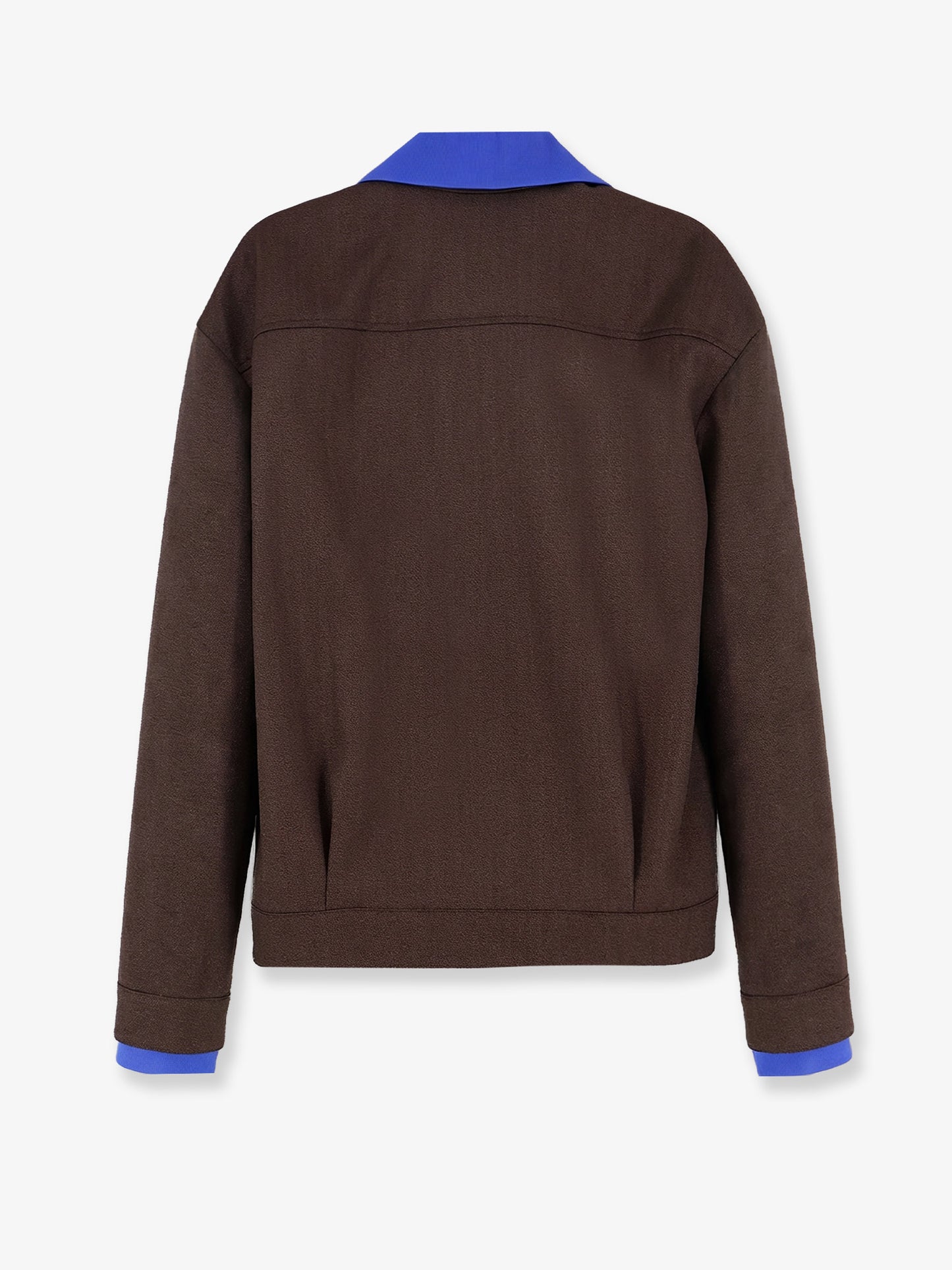 Virgin wool jacket with Logo detail