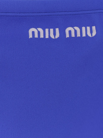 Recycled material mini skirt thumbnail